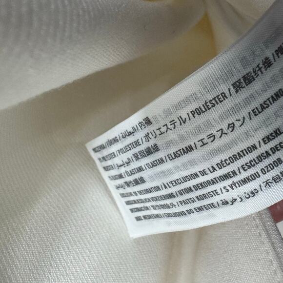 Abercrombie Wrap-Front Blazer Mini Dress Cream old Money Women's S New - Picture 13 of 13